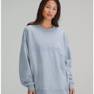 Lululemon Perfectly Oversized Crew Graphic